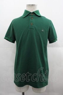 【Vivienne Westwood】オーブ刺繍 半袖ポロシャツ ヴィヴィアンウエストウッド MAN 中古 / オーブ刺繍半袖ポロシャツ 48