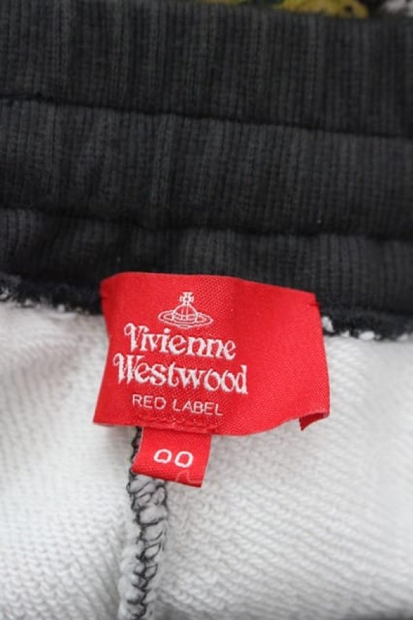 画像3: ヴィヴィアンウエストウッド 中古 / Blizzard Print裏毛パンツ 00 グレーXカラフル  I-25-09-17-026-pa-HD-ZI (3)