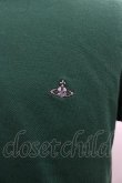 画像3: ヴィヴィアンウエストウッド MAN 中古 / オーブ刺繍半袖ポロシャツ 48 グリーン  I-25-09-17-003-to-HD-ZI (3)