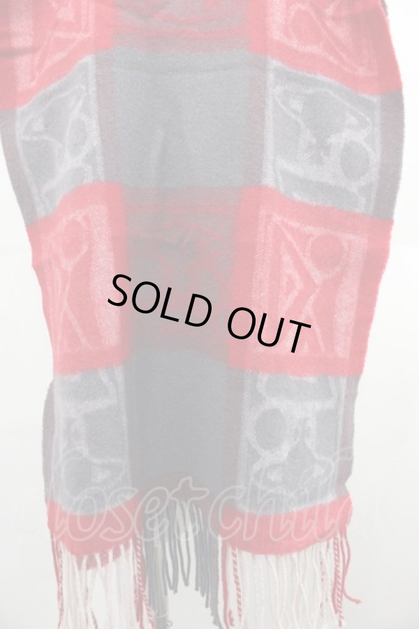 画像2: ヴィヴィアンウエストウッド 中古 / オーブブロックストール  グレーX赤  I-25-09-17-031-gd-HD-ZI (2)