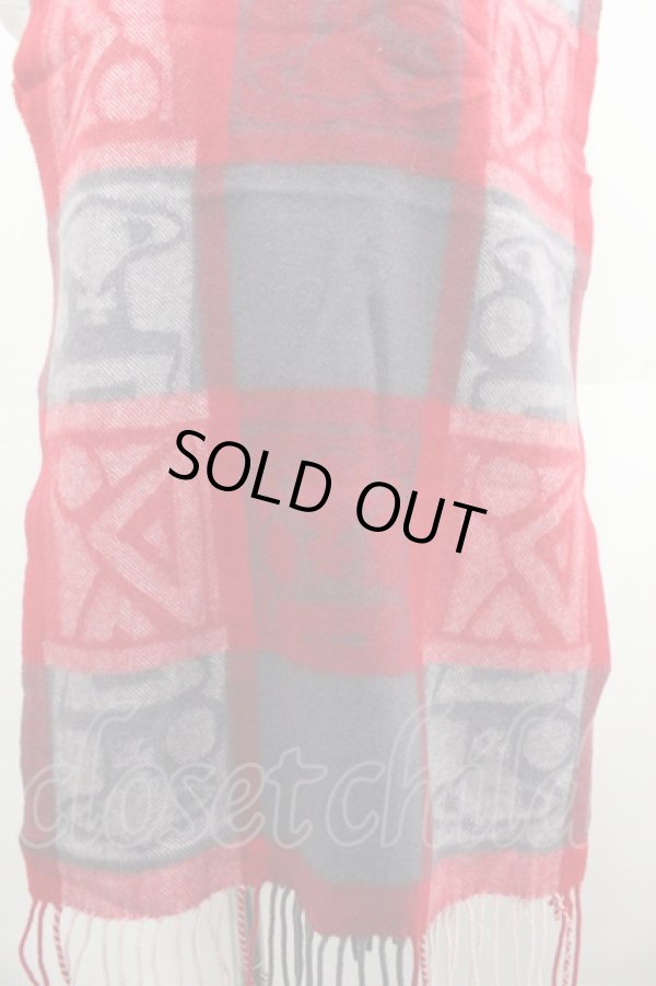 画像3: ヴィヴィアンウエストウッド 中古 / オーブブロックストール  グレーX赤  I-25-09-17-031-gd-HD-ZI (3)