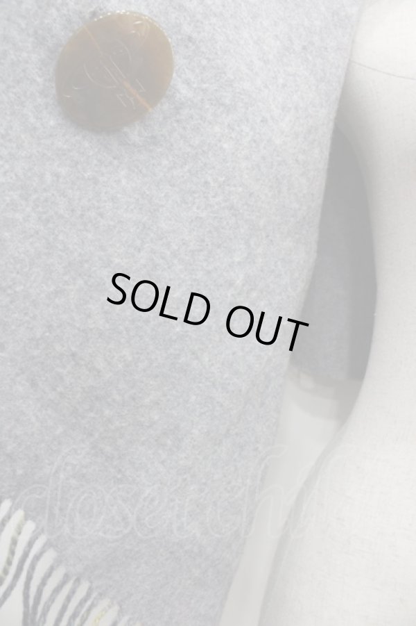 画像2: ヴィヴィアンウエストウッド 中古 / タータンチェックストール  パープルチェック  I-25-09-17-032-gd-HD-ZI (2)