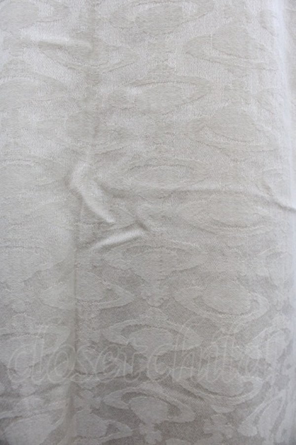 画像2: ヴィヴィアンウエストウッド 中古 / ストール  アイボリー  I-25-09-17-034-gd-HD-ZI (2)