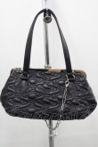 画像2: ヴィヴィアンウエストウッド 中古 / SAFETYPIN hand bag(小)  ブラック  I-25-09-17-038-ba-HD-ZI (2)