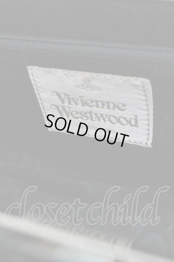 画像3: ヴィヴィアンウエストウッド 中古 / SAFETYPIN hand bag(小)  ブラック  I-25-09-17-038-ba-HD-ZI (3)