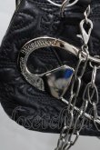 画像4: ヴィヴィアンウエストウッド 中古 / SAFETYPIN hand bag(小)  ブラック  I-25-09-17-038-ba-HD-ZI (4)