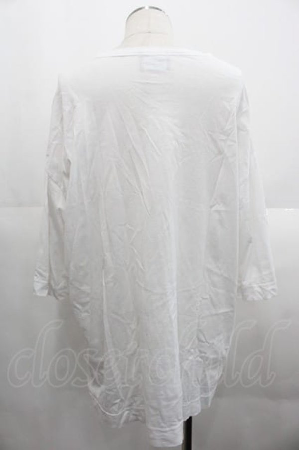 画像2: ヴィヴィアンウエストウッド MAN 中古 / 単色オーブ刺 半袖Tシャツ  ホワイト  I-25-09-17-001-ts-HD-ZI (2)