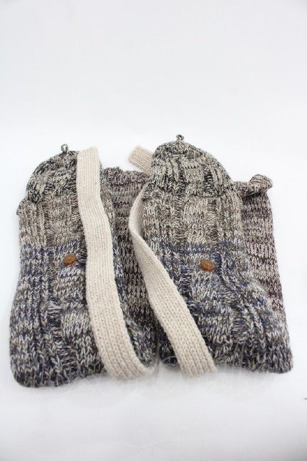 画像2: ヴィヴィアンウエストウッド 中古 / ロングミトン  グレー  I-25-09-17-049-gd-HD-ZI (2)