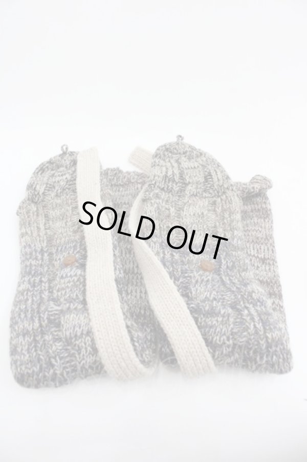 画像2: ヴィヴィアンウエストウッド 中古 / ロングミトン  グレー  I-25-09-17-049-gd-HD-ZI (2)