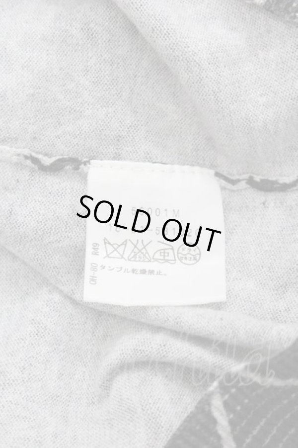 画像4: ヴィヴィアンウエストウッド 中古 / 総柄ロングカットソー 2 黒X白  I-25-09-17-007-to-HD-ZI (4)