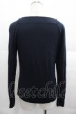 画像2: ヴィヴィアンウエストウッド 中古 / 裾単色オーブ刺繍カットソー 2 黒  I-25-09-17-009-to-HD-ZI (2)