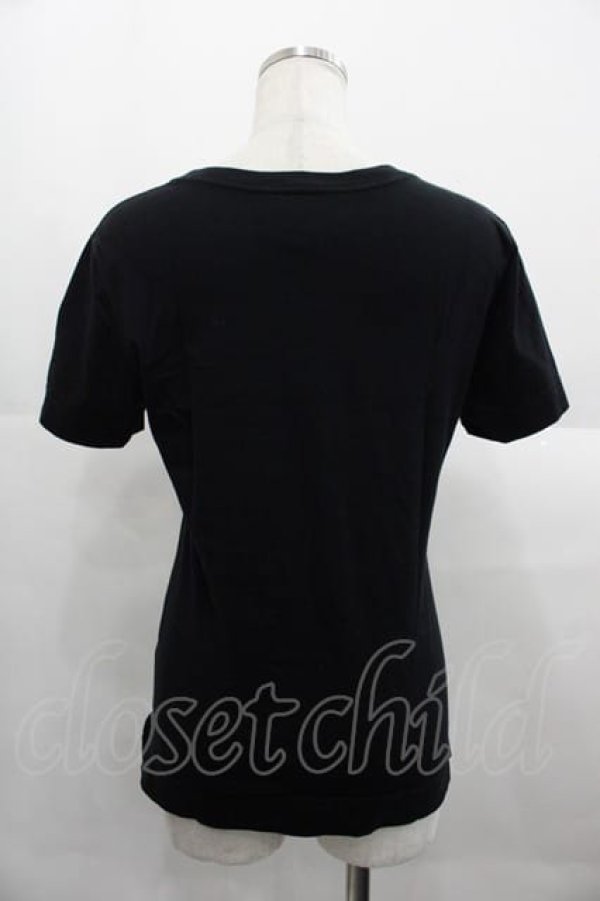 画像2: ヴィヴィアンウエストウッド 中古 / プレシャスキティTシャツ  黒Xブラウン  I-25-09-17-012-to-HD-ZI (2)