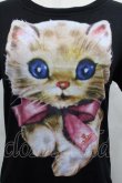画像3: ヴィヴィアンウエストウッド 中古 / プレシャスキティＴシャツ  黒Ｘブラウン  I-25-09-17-012-to-HD-ZI (3)