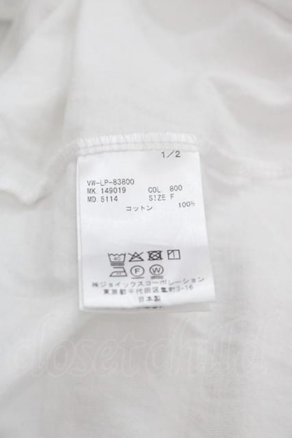 画像6: ヴィヴィアンウエストウッド MAN 中古 / 単色オーブ刺 半袖Tシャツ  ホワイト  I-25-09-17-001-ts-HD-ZI (6)