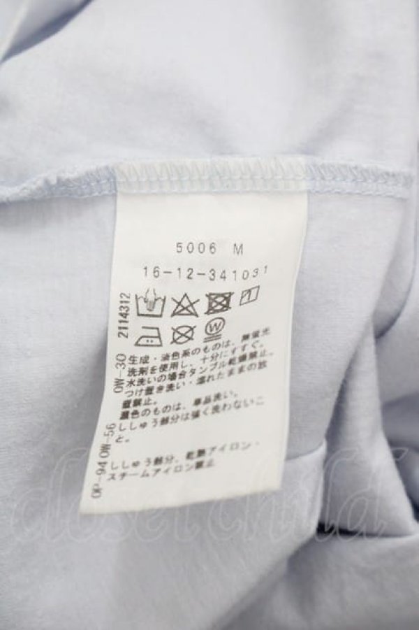 画像6: ヴィヴィアンウエストウッド 中古 / オーガニック天笠ペインティングバニーラウンドヘムTシャツ 00 サックス  I-25-09-17-013-to-HD-ZI (6)