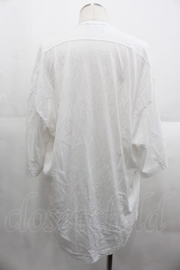 画像2: ヴィヴィアンウエストウッド MAN 中古 / BARBED WIRE ビッグTシャツ  ホワイト  I-25-09-17-002-ts-HD-ZI (2)
