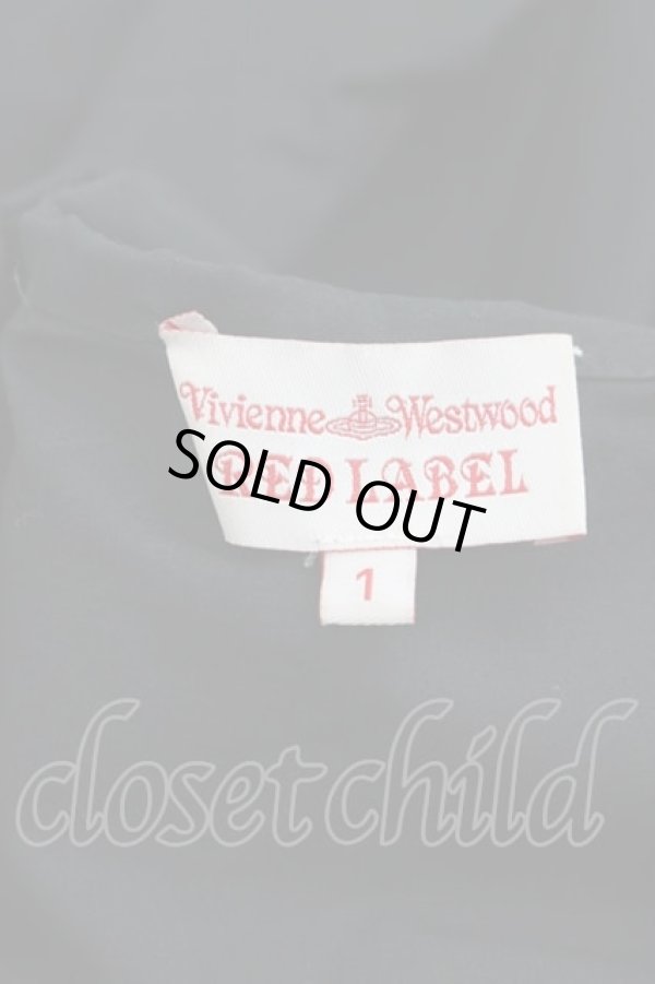 画像3: ヴィヴィアンウエストウッド 中古 / セーラー襟ナナメボタン半袖ワンピース 1 黒  I-25-09-17-016-op-HD-ZI (3)