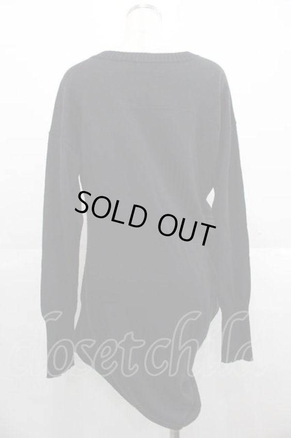 画像2: ヴィヴィアンウエストウッド 中古 / ハートモチーフニット 2 ブラック  I-25-09-17-017-to-HD-ZI (2)