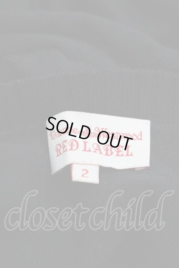 画像4: ヴィヴィアンウエストウッド 中古 / ハートモチーフニット 2 ブラック  I-25-09-17-017-to-HD-ZI (4)