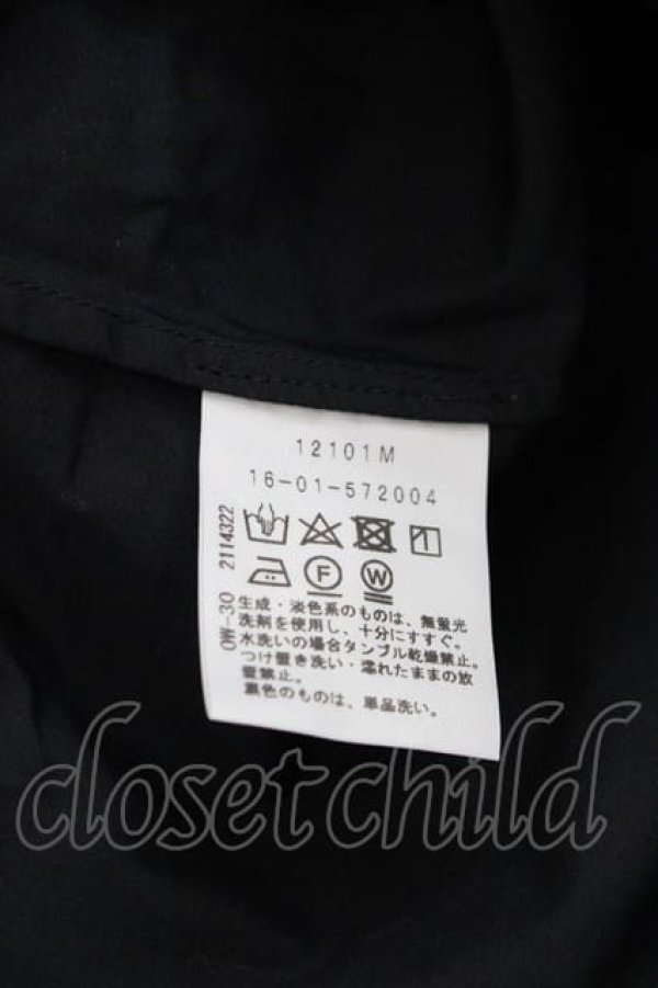 画像5: ヴィヴィアンウエストウッド 中古 / ハートフリル半袖シャツワンピース 2 ブラック  I-25-09-17-018-op-HD-ZI (5)