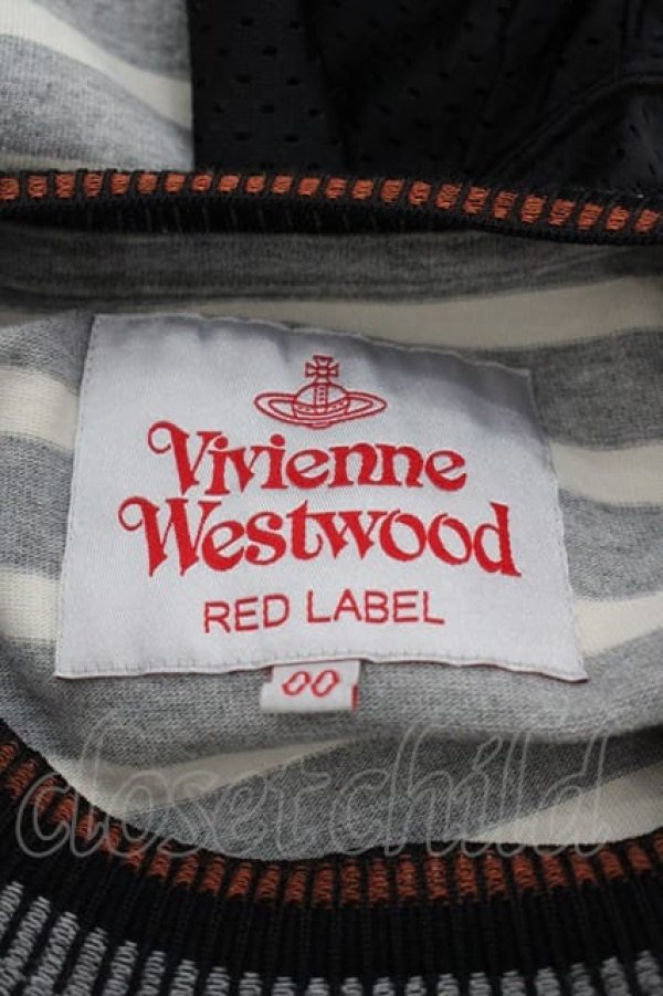 画像6: ヴィヴィアンウエストウッド 中古 / トリニティブロッキングトリニティTシャツ 00 グレーＸ黒Ｘ赤  I-25-10-22-018-to-HD-ZI (6)