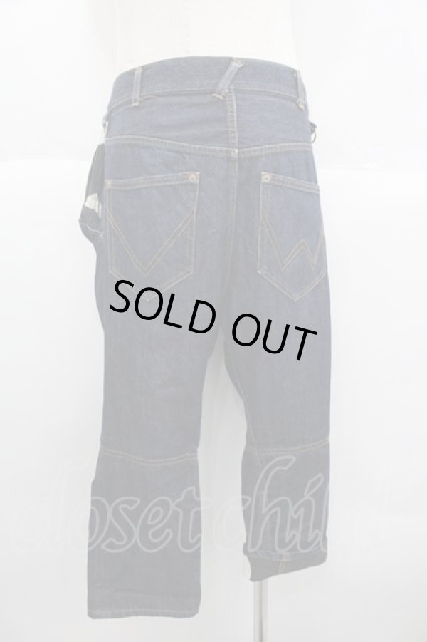 画像2: ヴィヴィアンウエストウッド MAN 中古 / 裾スポット柄デニムパンツ 44 デニム  I-25-10-22-003-pa-HD-ZI (2)