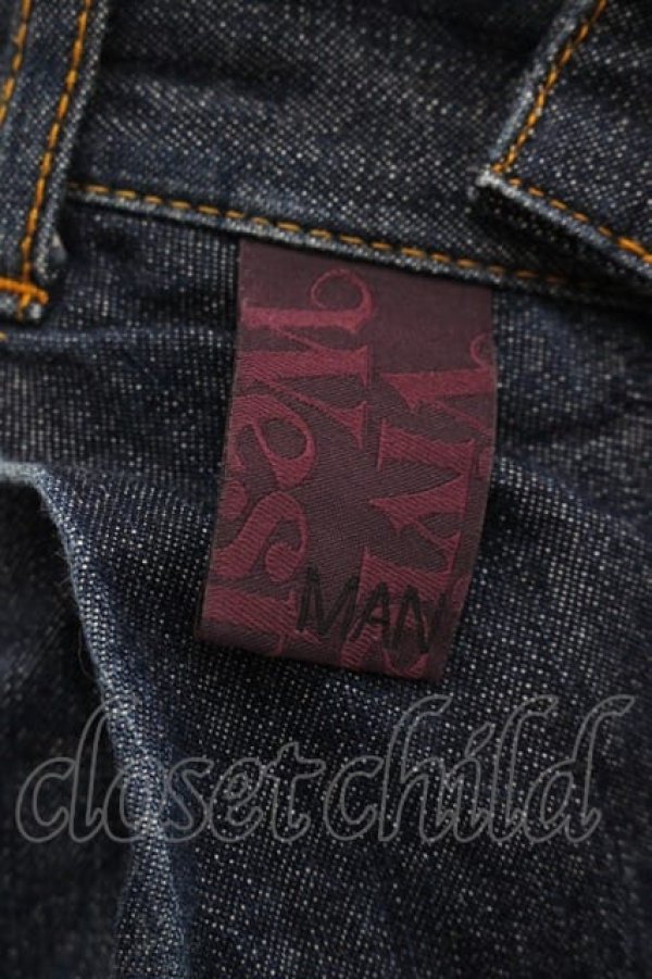 画像3: ヴィヴィアンウエストウッド MAN 中古 / 裾スポット柄デニムパンツ 44 デニム  I-25-10-22-003-pa-HD-ZI (3)