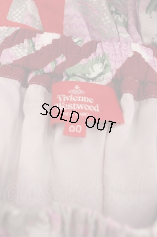 画像3: ヴィヴィアンウエストウッド 中古 / Blizzard Printスカート 00 ピンク  I-25-10-22-025-to-HD-ZI (3)