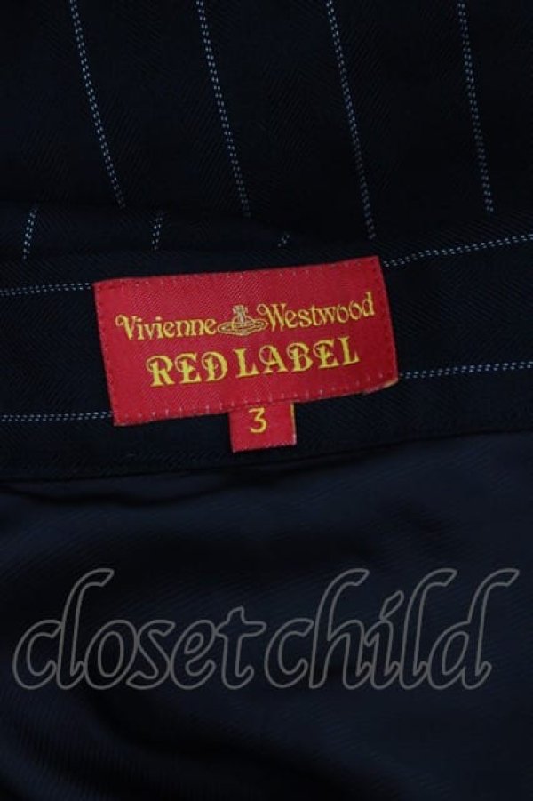 画像3: ヴィヴィアンウエストウッド 中古 //ストライプ変形スカート 3 黒Ｘ白  I-25-10-22-027-sk-HD-ZI (3)