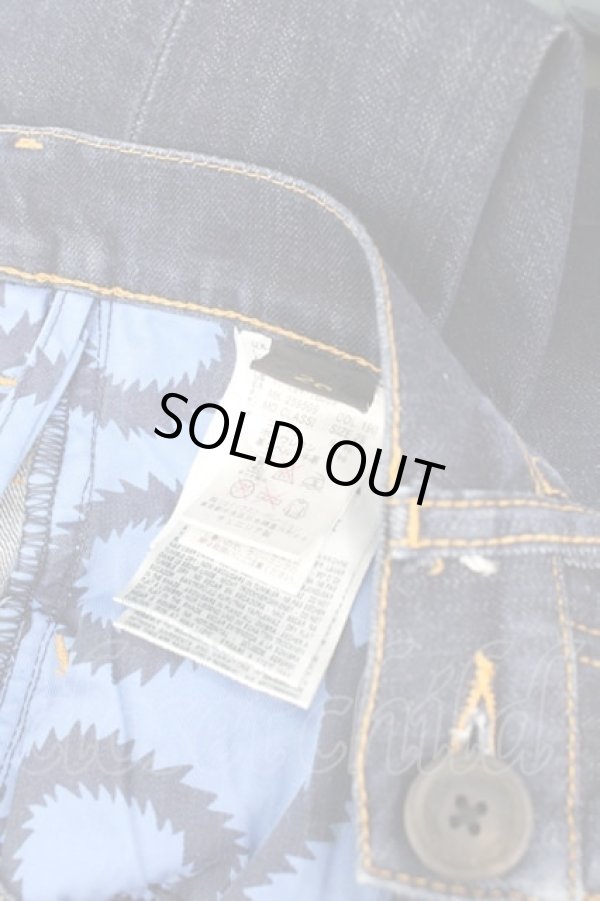 画像4: ANGLOMANIA 中古 / オーブステッチデニムパンツ 28 紺デニム  I-25-10-22-030-pa-HD-ZI (4)