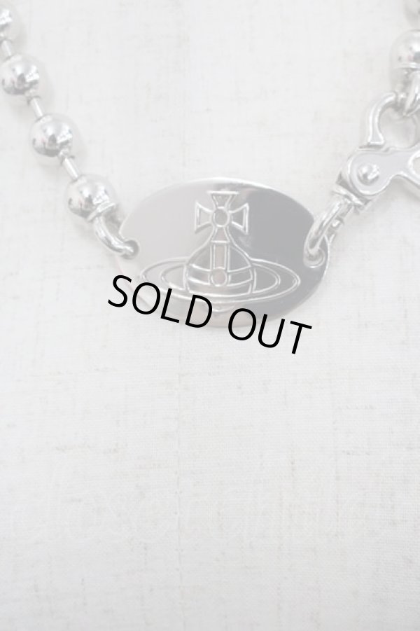 画像2: ヴィヴィアンウエストウッド 中古 / BIGボールチェーンチョーカー  シルバー  I-25-10-22-036-ac-HD-ZI (2)