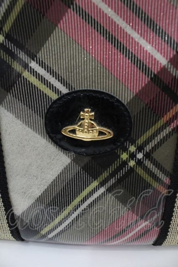 画像2: ヴィヴィアンウエストウッド 中古 / BAダービークリアバッグ  ニューエキシビション  I-25-10-22-040-ba-HD-ZI (2)