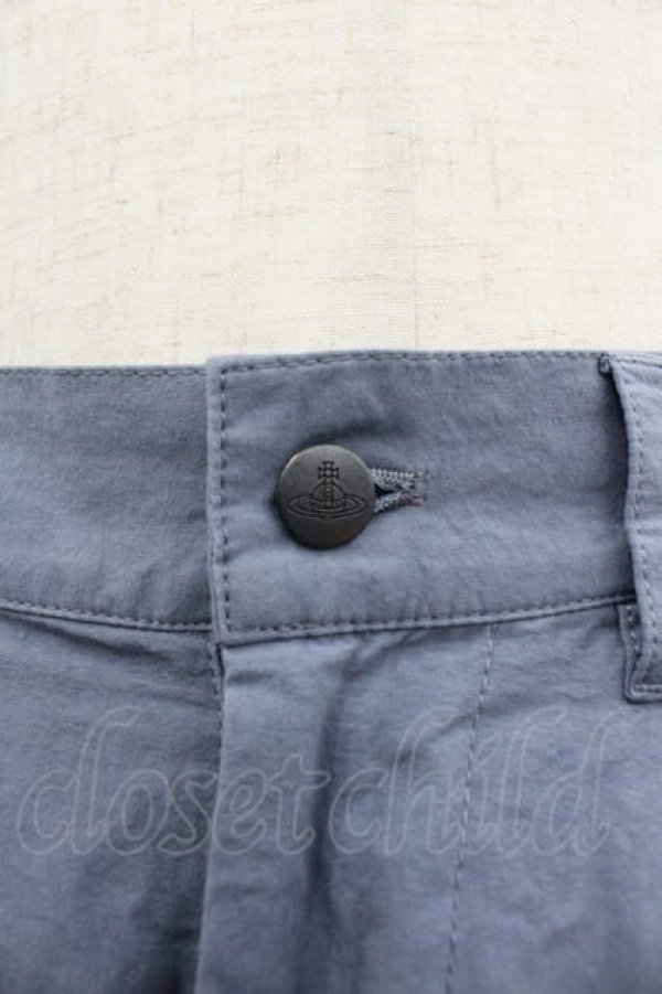 画像5: ヴィヴィアンウエストウッド 中古 / BADGES INTERGALACTIC TROUSERS 36 青  I-25-10-22-004-pa-HD-ZI (5)
