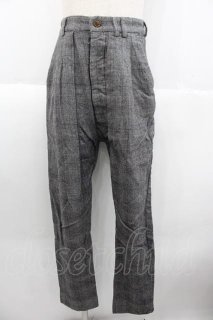 【美品】ヴィヴィアンウエストウッドマン　ベージュ系 プリーツ入り スラックス 美品】ヴィヴィアンウエストウッドマン ベージュ系 プリーツ入り