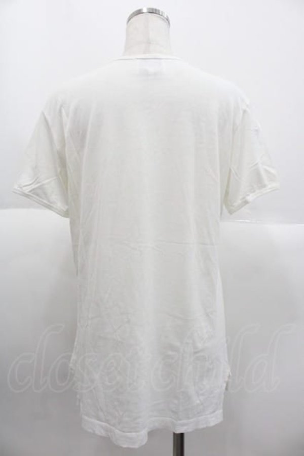 画像2: ヴィヴィアンウエストウッド 中古 / TWIN EAGLES Tシャツ L 白Ｘ黒  I-25-10-22-010-to-HD-ZI (2)