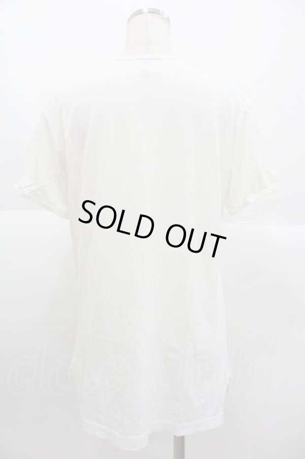 画像2: ヴィヴィアンウエストウッド 中古 / TWIN EAGLES Tシャツ L 白Ｘ黒  I-25-10-22-010-to-HD-ZI (2)