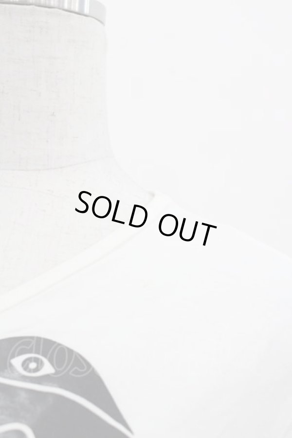 画像4: ヴィヴィアンウエストウッド 中古 / TWIN EAGLES Tシャツ L 白Ｘ黒  I-25-10-22-010-to-HD-ZI (4)