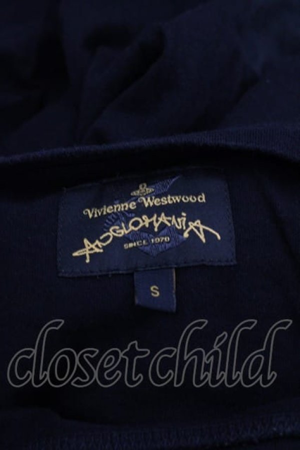 画像4: ANGLOMANIA 中古 / オーブプリント半袖カットソー S 黒  I-25-10-22-011-to-HD-ZI (4)