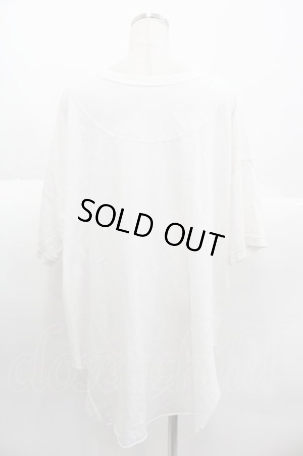 画像2: ヴィヴィアンウエストウッド 中古 / オーガニック天竺アイラブレッドレーベルベアptラウンドヘムTシャツ 00 白Ｘ黒  I-25-10-22-014-to-HD-ZI (2)