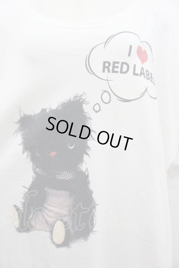 画像3: ヴィヴィアンウエストウッド 中古 / オーガニック天竺アイラブレッドレーベルベアptラウンドヘムTシャツ 00 白Ｘ黒  I-25-10-22-014-to-HD-ZI (3)