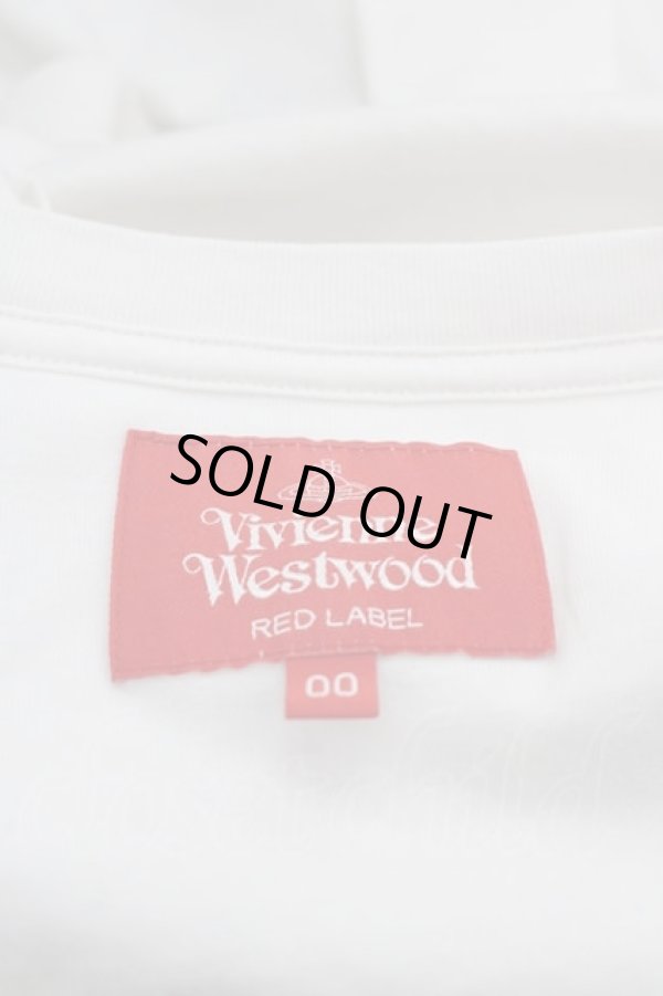 画像7: ヴィヴィアンウエストウッド 中古 / オーガニック天竺アイラブレッドレーベルベアptラウンドヘムTシャツ 00 白Ｘ黒  I-25-10-22-014-to-HD-ZI (7)