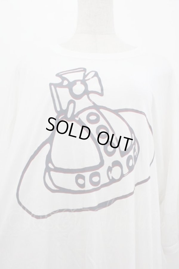 画像3: ヴィヴィアンウエストウッド 中古 / ORBカットワンピース 00 白Ｘ黒  I-25-10-22-017-op-HD-ZI (3)