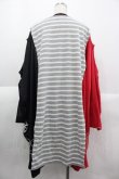 画像2: ヴィヴィアンウエストウッド 中古 / トリニティブロッキングトリニティTシャツ 00 グレーＸ黒Ｘ赤  I-25-10-22-018-to-HD-ZI (2)