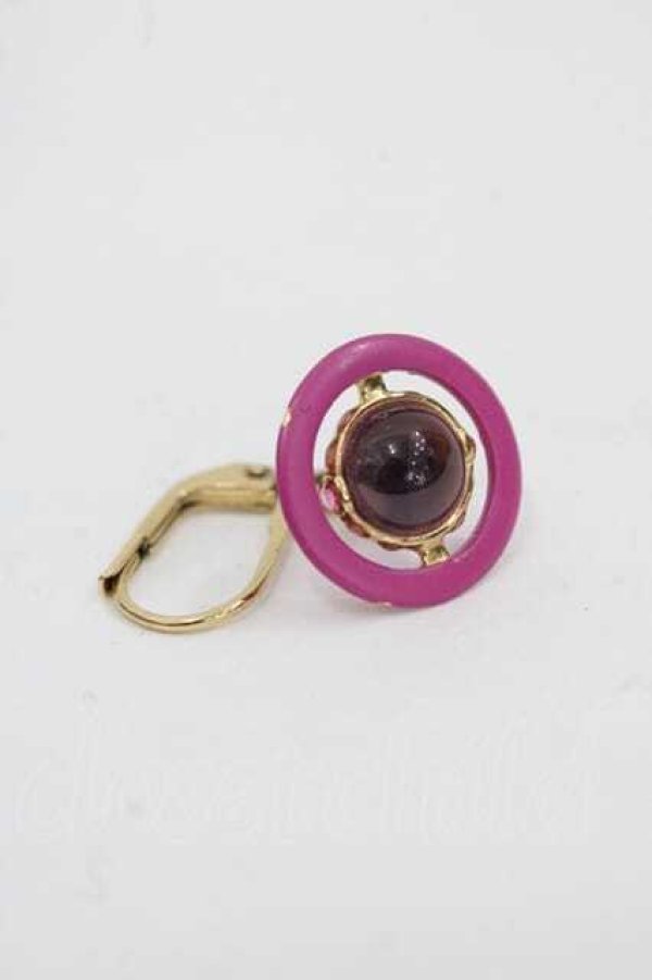 画像4: ヴィヴィアンウエストウッド 中古 / オリジナルプリオーブピアス  ピンクＸゴールド  I-25-11-19-023-ac-HD-ZI (4)