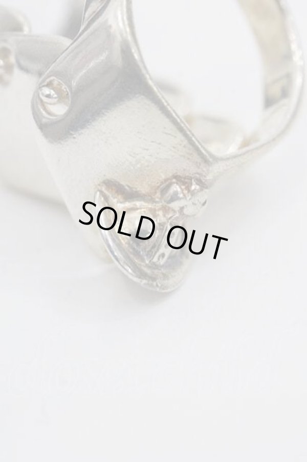 画像4: ヴィヴィアンウエストウッド 中古 / アーマーリング M シルバー  I-25-11-19-024-ac-HD-ZI (4)