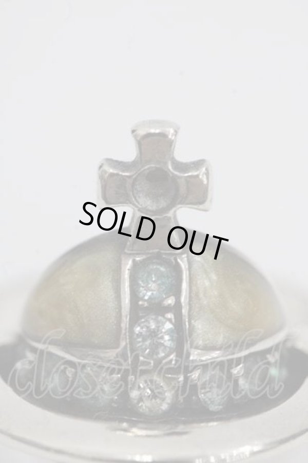 画像4: ヴィヴィアンウエストウッド 中古 / new solid ring M シルバー  I-25-11-19-025-rg-HD-ZI (4)