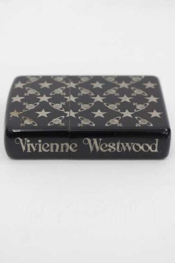 画像3: ヴィヴィアンウエストウッド 中古 / 星柄ジッポライター  黒Ｘシルバー  I-25-11-19-030-gd-HD-ZI (3)