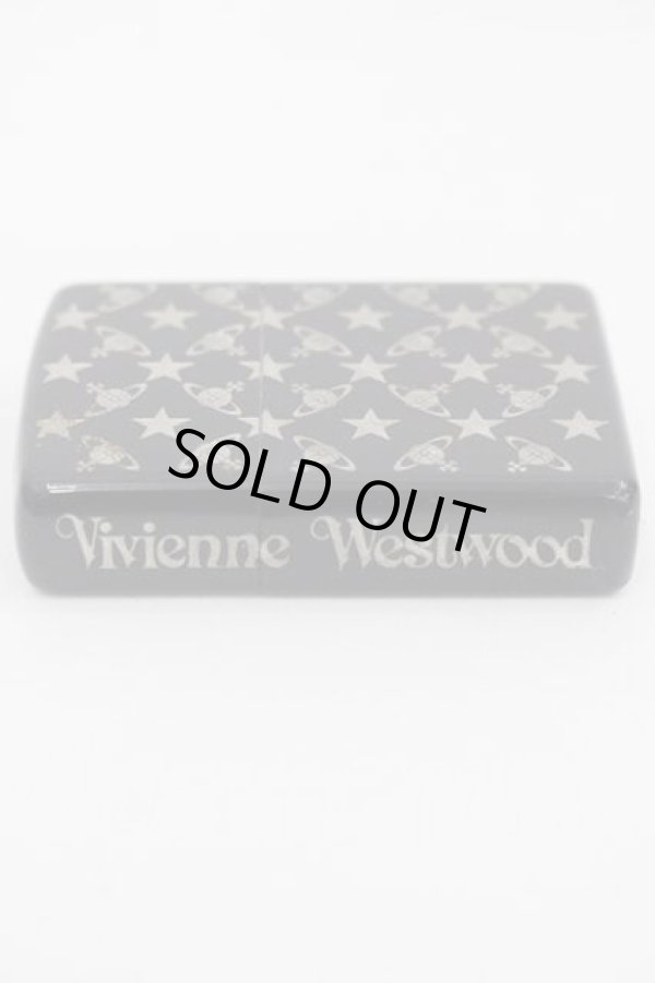 画像3: ヴィヴィアンウエストウッド 中古 / 星柄ジッポライター  黒Ｘシルバー  I-25-11-19-030-gd-HD-ZI (3)