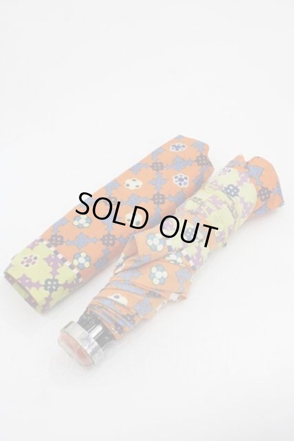 画像2: ヴィヴィアンウエストウッド 中古 / 折リ畳ミ傘  オレンジ  I-25-11-19-032-gd-HD-ZI (2)