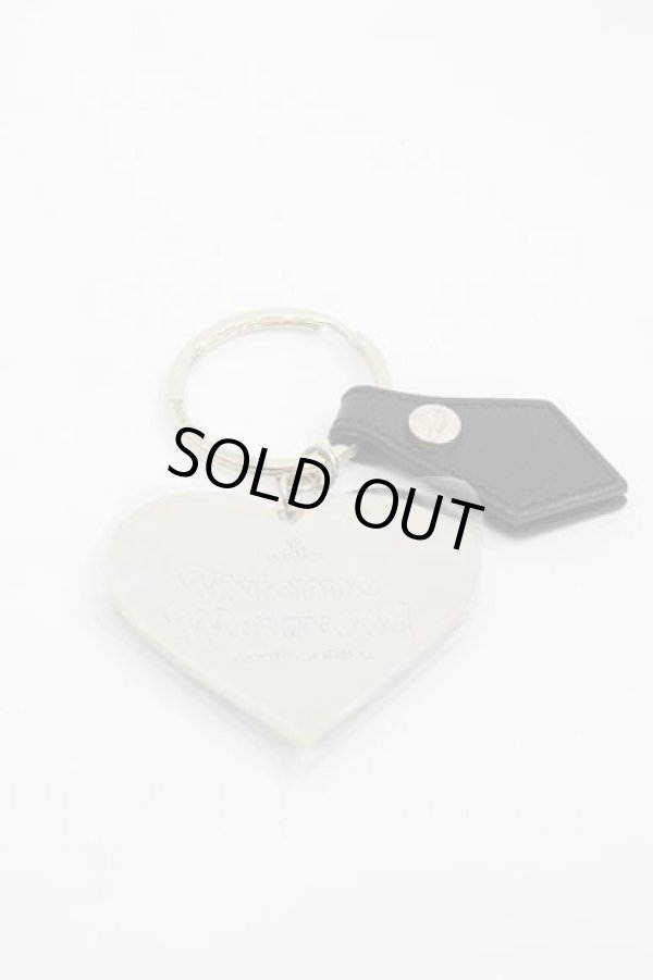 画像2: ヴィヴィアンウエストウッド 中古 / ハートキーリング  ボルドー  I-25-11-19-034-ac-HD-ZI (2)